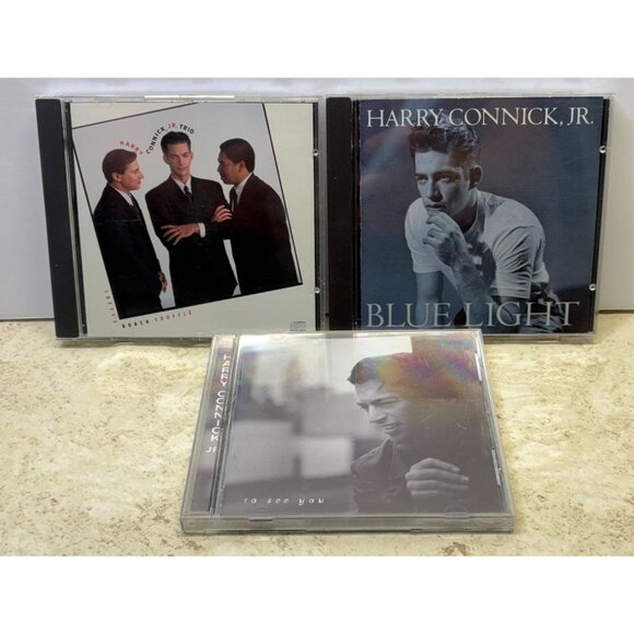 Harry Connick Jr CD Lot Blue Light Red Light Lofty's Roach Souffle To See You - Picture 1 of 10